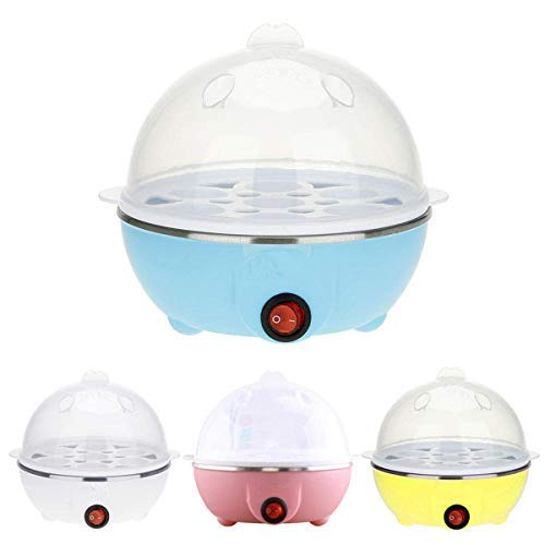 Egg Boiler Electric Automatic Off 7 Egg Poacher For Steaming, Cooking, Boiling And Frying, (350 Watts,Multicolor)