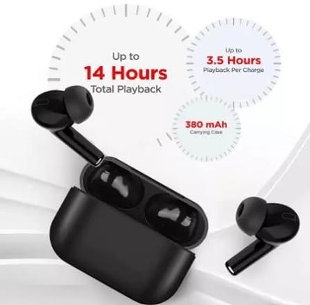VARNIADRF Wireless Earbuds Bluetooth 5.1 TWS Earphones Full Touch Control Headphones Built-in Microphone Immersive Sound Quality Ensure Fast Stable & Connection Smart LED Headset Sports Bud (white)