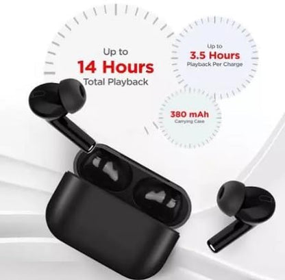 VARNIADRF Wireless Earbuds Bluetooth 5.1 TWS Earphones Full Touch Control Headphones Built-in Microphone Immersive Sound Quality Ensure Fast Stable & Connection Smart LED Headset Sports Bud (white)