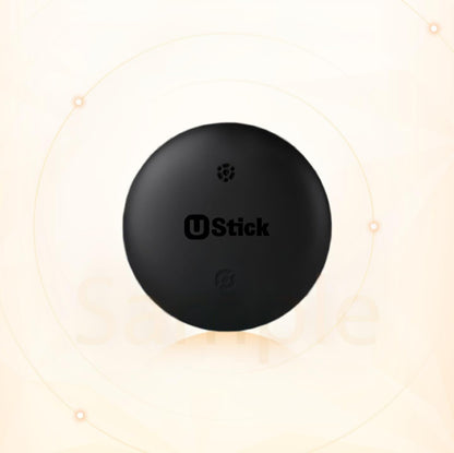 Ustic Never Lose Things Wireless Tag – Android Find My Compatible, Item Tracker for Keys, Bags & Wallets (Black or White)