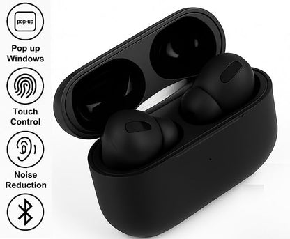 VARNIADRF Wireless Earbuds Bluetooth 5.1 TWS Earphones Full Touch Control Headphones Built-in Microphone Immersive Sound Quality Ensure Fast Stable & Connection Smart LED Headset Sports Bud (white)