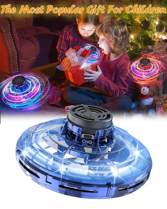 FamilyFeves Hand Spinner | Magical Spinner, Flying Ball, Fidget Spinner Toy Hand Controlled Boomerang Hover UFO Flying Spinner, Gyro Flying Spinner Cool Toys Stress Relif Toy Gifts