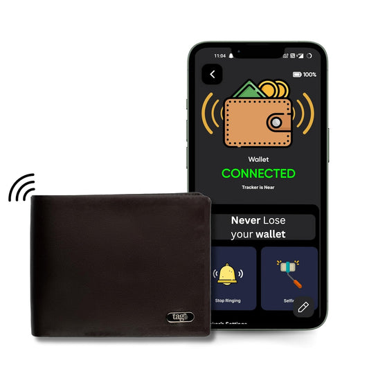 Smart Sleek Card Tracker, Android and iOS Compatible, Alternative to GPS Tracker for Locating Items Within Approximate Distance, Bluetooth Luggage and Wallet Tracker, 2 Pieces, Black