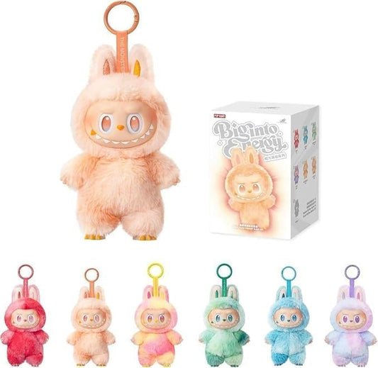 Labubu Doll Character Action Figure Design Figures Collectible Toys Home Decorations The Monsters Big Energy Series Blind Box Cute Toy Decor Gift (Random Color - 1 Pc)